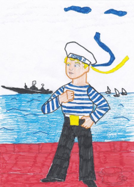 Дети передали свои рисунки нашим воинам в зону АТО
