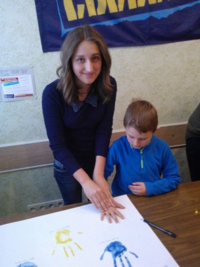 20 березня ВГО «Студентська свобода» м.Нікополь провела конкурс малюнків серед молодих патріотів міста Нікополь.