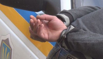Никопольское ГАИ вновь по горячим следам задержали преступников (видео)