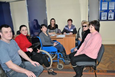 У Орджонікідзе створюється міська асоціація людей з обмеженими можливостями