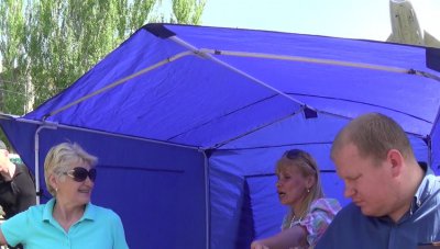 К чему приведут палатки Вилкула в Никополе? (фото, видео)